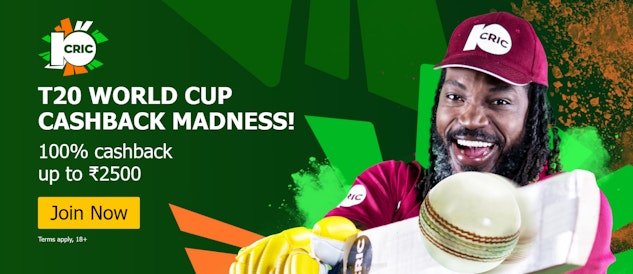 10 Cric T20 welcome bonus