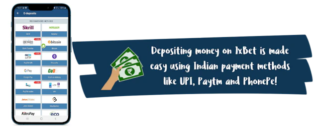 1x Bet App Deposit Methods