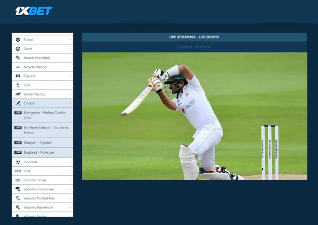 1x Bet Betting Site Live Streaming India