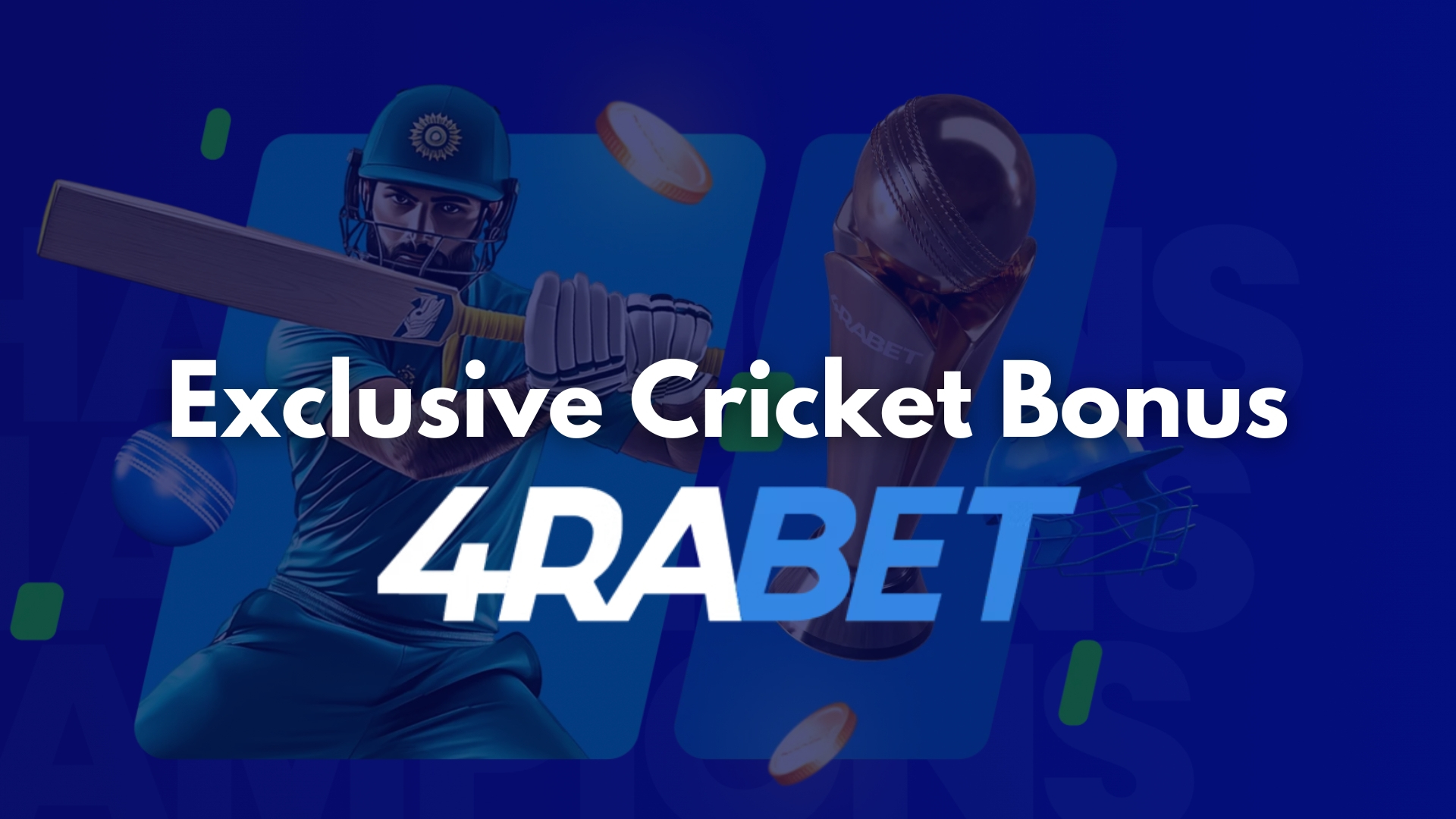 4raBet Champions Trophy 700% Bonus