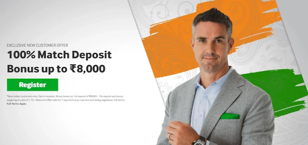 Betway India Welcome Bonus