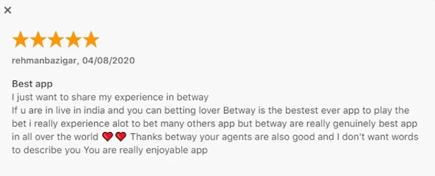 Betway i Phone App User Review