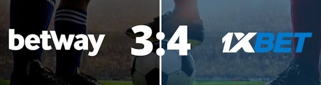 Betway vs 1x Bet score 7