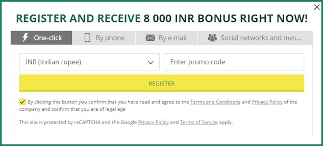 Betwinner Account Creation