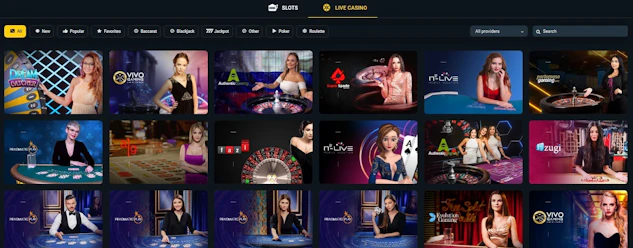 Betwinner Casino Games