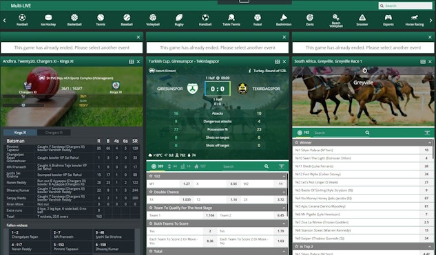 Betwinner live betting