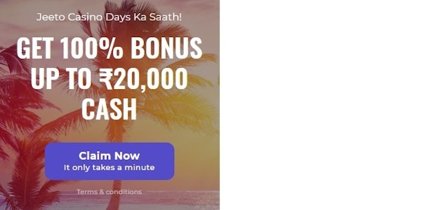 Casino Days India Welcome bonus half