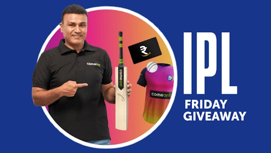 Come On IPL Friday Giveaway Promo