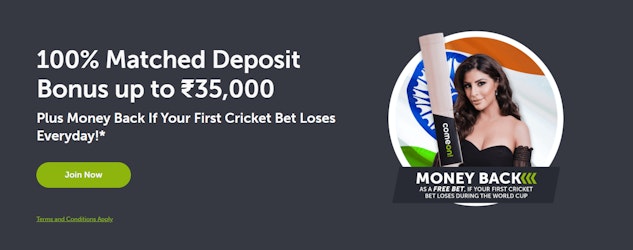 Come On Welcome Bonus