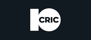 10cric logo background