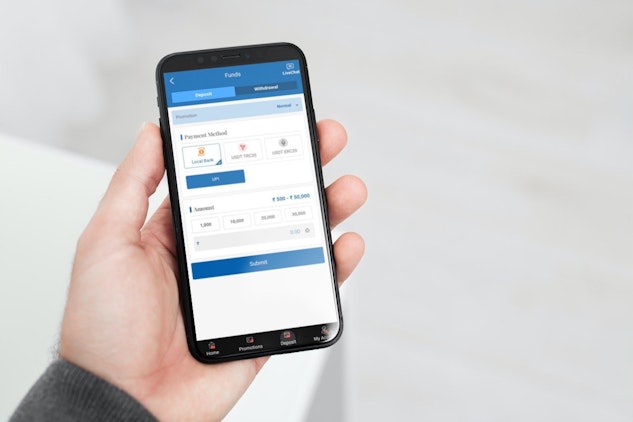 Crickex Deposit Menu