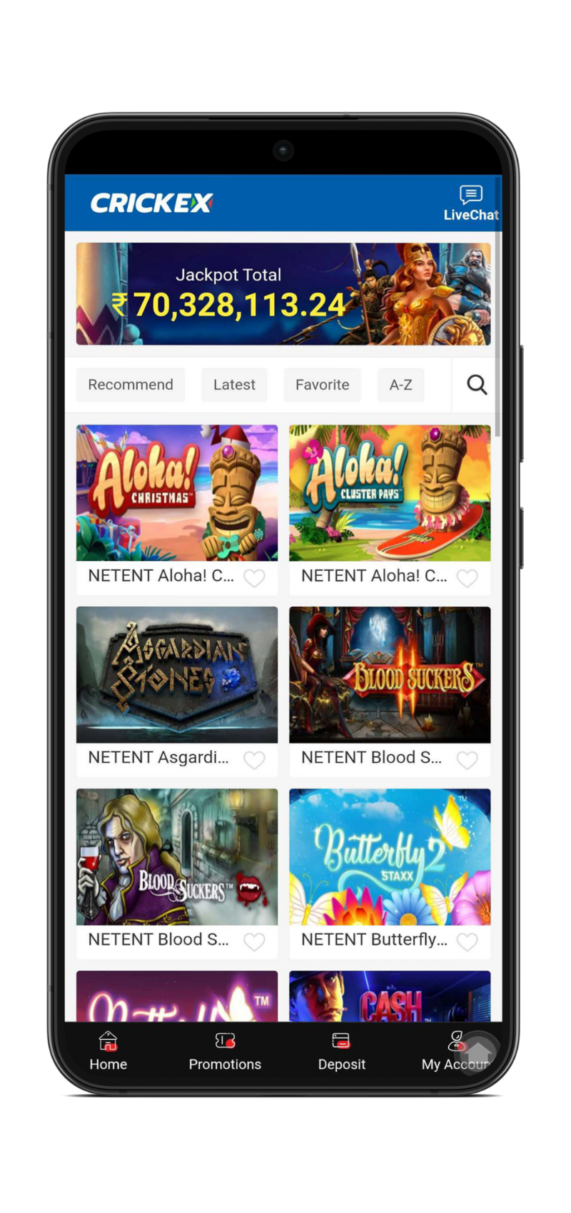 Crickex Online Casino