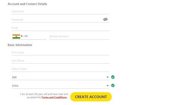 Dafabet Account Setup
