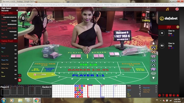 Dafabet live dealer online