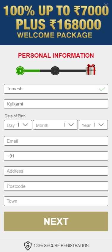 Europa Casino Account Creation