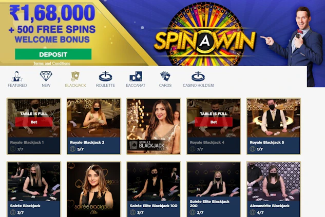 Europa Live Casino India