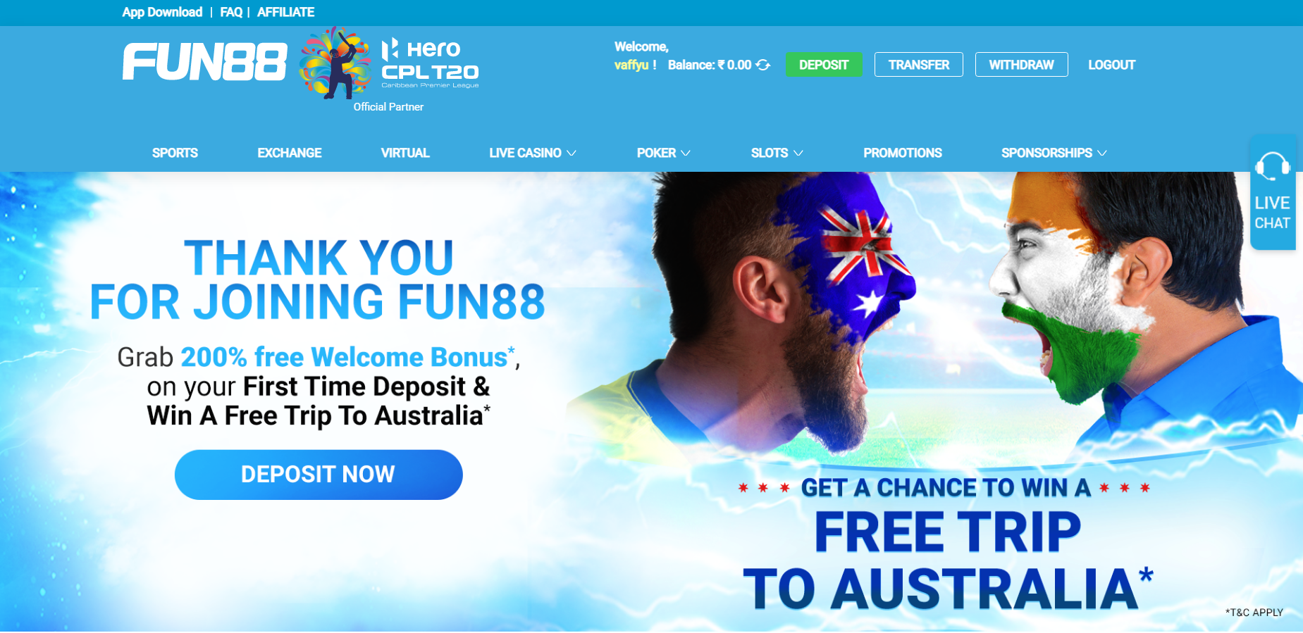 Fun88 Registration 3