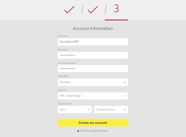 Funbet Registration 3