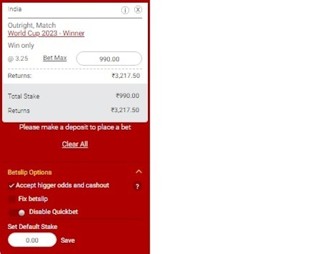 How to bet on Dafabet India
