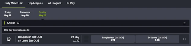 How to place Come On bets
