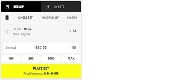 How to place bets on parimatch small