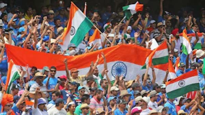 Indian-cricket-fans-waving-flag