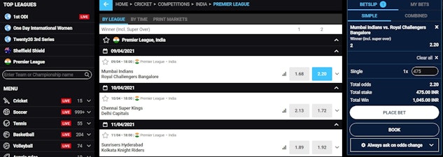 Libra Bet Cricket Betting