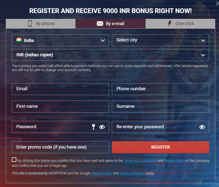 Megapari Email Registration