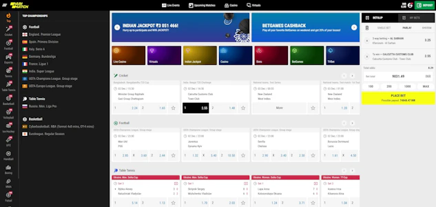 Parimatch India Betting Site