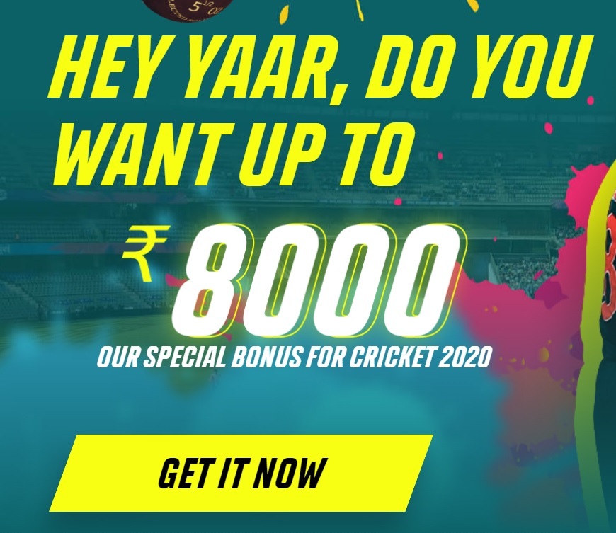 Parimatch India Welcome Bonus
