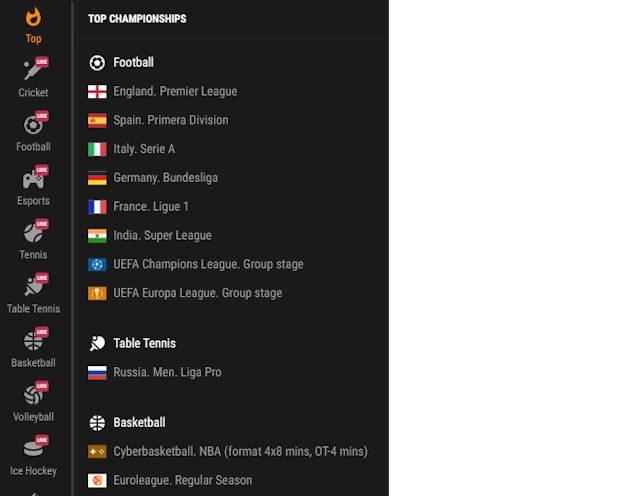 Parimatch Sportsbook