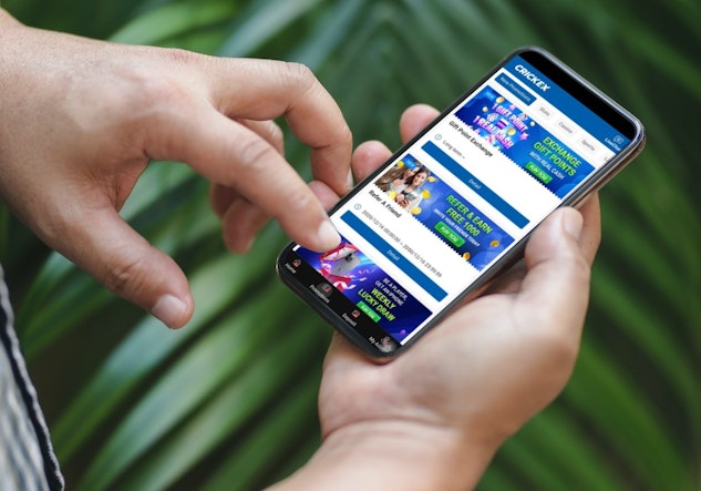 Promotions Menu on Crickex