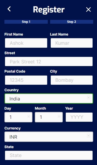 Pure Win Registration 2