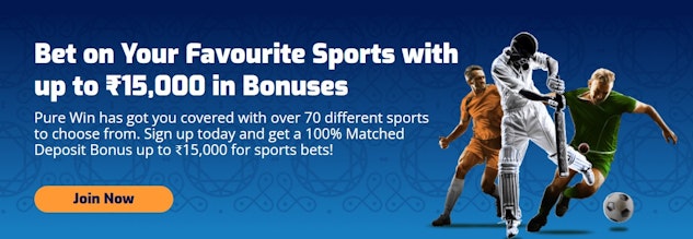 Pure Win Welcome Bonus