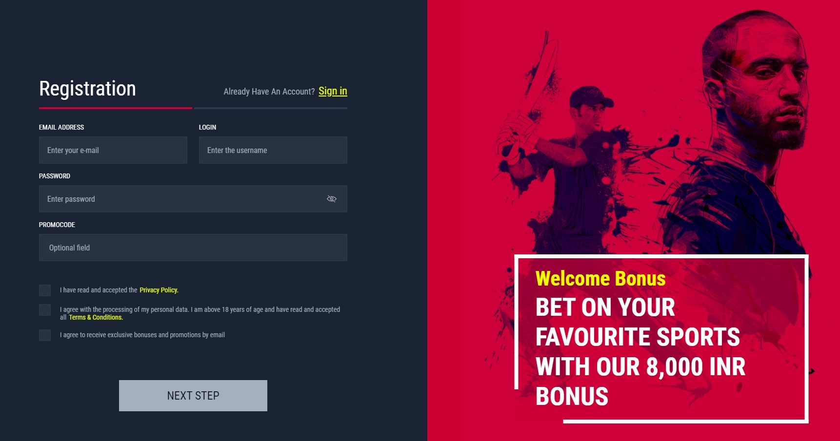 Rabona Registration 1