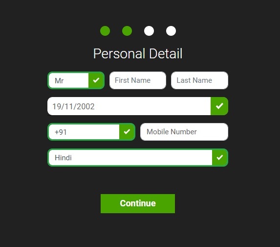 Shangri La Account Creation
