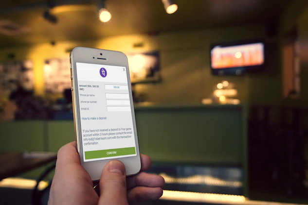 Deposit with Phone Pe on 1x Bet mobile