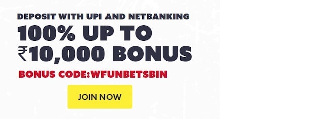 Funbet india welcome bonus extended