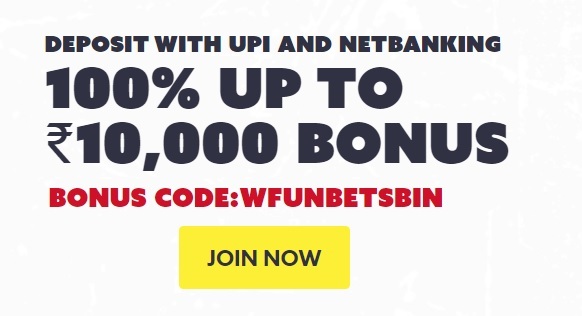 Funbet india welcome bonus