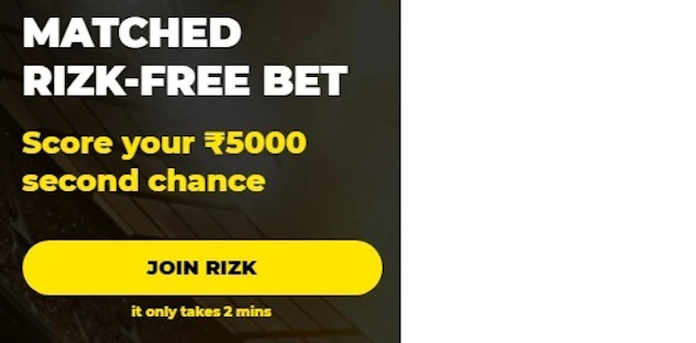 Rizk welcome bonus banner plus